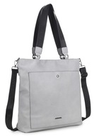 Dámska taška LUIGISANTO Eco Leather Grey Shopper