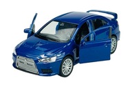 NOVÝ KOVOVÝ MODEL WELLY MITSUBISHI LANCER EVOLUTION X BLUE 1:34