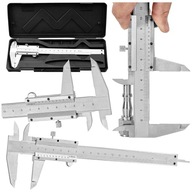 ANALÓGOVÉ STRMENO PRE FRÉZOVANIE KOVU 150MM 0,05 NONIUS + Púzdro