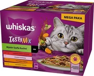 Whiskas Chef's Choice Mix príchutí Krmivo v omáčke pre mačky 24x85g