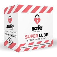 SAFE - Kondómy Super Lube Extra Lubricant (5 ks)