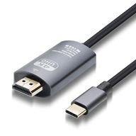 ADAPTÉROVÝ KÁBEL USB-C 3.1 TYP C NA HDMI 4K MHL 60Hz