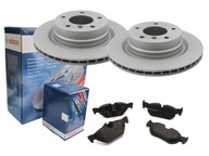 BOSCH ZADNÉ DISKY + DESTIČKY BMW 1 E81 E87 3 E90 E91