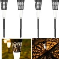 4 x VEĽKÉ LAMPY SOLÁRNE LAMPY 4 KUSY