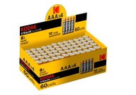 Alkalická batéria Kodak AAA (R3) 60xLITTLE FINGER