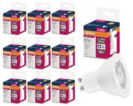 10x GU10 LED ŽIAROVKA 6,9W 80W 36' 4000K OSRAM