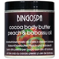 Bingospa Cocoa Body Butter Telové maslo s babassu broskyňovým olejom 250g