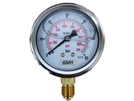 GLYCERÍNOVÝ MANOMETER 60 BAR FI 63 MM