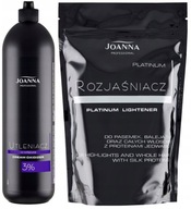 Joanna Professional Platinum Lightener Rozjasňovač + oxidant 3%