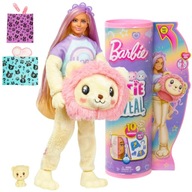 BARBIE CUTIE REVEAL ŠATY PRE BÁBIKU LION + 10 PREKVAPENÍ SÚPRAVU RÚR