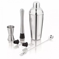 BARMANSKÝ SET 6 EL SHAKER BARMANSKÝ SHAKER NA NÁPOJE KOKTEJLY 750ml