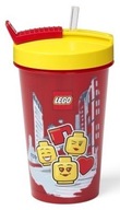 LEGO HRNČEK SLAMKA CLASSIC 500ml ČERVENÁ 40441725