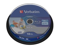 VERBATIM BD-R BLU-RAY 25 GB 6x tlačiteľné 10ks