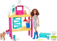 Mattel Barbie Happy Hen Farm + bábika HGY88