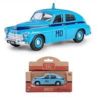 KOVOVÉ AUTO PRL VARŠAVA M20 MO BLUE MODEL 1:43 DAFFI 115323