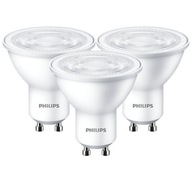 PHILIPS ŽIAROVKA LED ŽIAROVKA 4,7W GU10 X3ks TEP