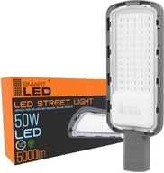 Pouličné svietidlo LED svietidlo 50W sivá IP65 5000lm