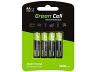 Green Cell 4x AA batéria HR6 2600mAh GR01