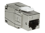 RJ45 zásuvka kat.8,1 ekr STP KEYSTONE b/n LogiLink