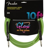 Fender Professional Glow in the Dark kábel 10 \ 'GRN