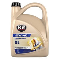 K2 TEXAR 10W-40 XL 5L API SL/CF MOTOROVÝ OLEJ