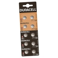 Duracell AG13 V13GA BL alkalické batérie 10 kusov