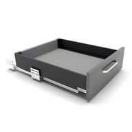 SEVROLLBOX SLIM zásuvka H-84 L-300mm GRAPHITE Sevro