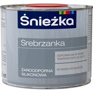 ŚNIEŻKA STRIEBORNÁ TEPLOTODOLNÁ FARBA STRIEBORNÁ 0,5L