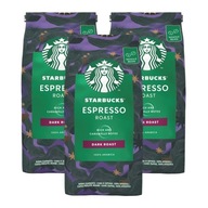 Starbucks Espresso Tmavá zrnková káva 3x200g