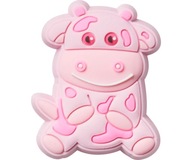 Pin Decoration Jibbitz Charms Pin for Crocs Pink Cow Shoes