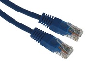 PATCHCORD UTP5 KÁBEL 1,0M MODRÝ