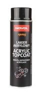 Novol TOPCOAT akrylový lak čierny lesk 500ml