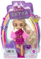 Bábika Barbie Extra Minis Malá, módna bábika v ružovom oblečku