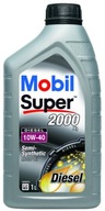 MOBIL OLEJ 10W40 1L SUPER 2000 A3/B3 DIESEL