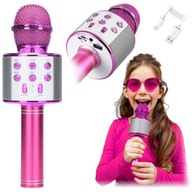 BLUETOOTH REPRODUKTOR BEZDRÔTOVÉHO MIKROFÓNU KARAOKE