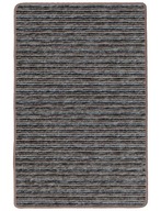 Carpet Runner Stripes Brown Melange 50x80 cm