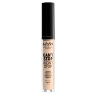 NYX Can't Stop Won't Stop 24H dlhotrvajúci zmatňujúci korektor Light Ivory