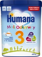 HUMANA 3 NÁSLEDNÉ MLIEKO PO 12 MESIACOCH 650G.