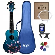 FLIGHT TUS32 SAKURA SOprán UKULELE + PRÍSLUŠENSTVO