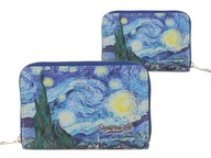 Gogh Starry Night peňaženka na zips