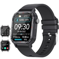 SMART HODINKY MONITOR SRDEČNÉHO TEPU SMARTWATCH ČIERNA