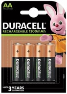 DURACELL BATÉRIA 1300MAH AA HR6 - cena za 4 ks