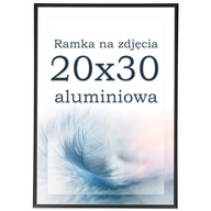 Fotorámik 20x30 hliníkových čiernych rámov