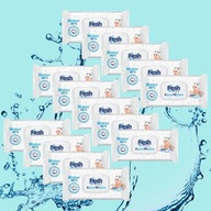 14 x AQUA WIPES Detské vlhčené obrúsky 99% Pure Water 60 ks