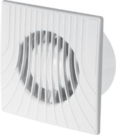 Nástenný ventilátor Ø100 s kockou a snímačom vlhkosti