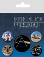 Pink Floyd - sada 5 pinov