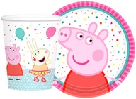 SADA TANIER A POHÁROV PEPPA PIG PIG-8275