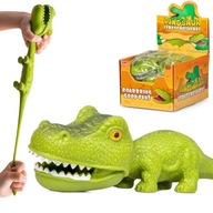 Gumový krokodíl ťažký veľký dinosaurus strečing