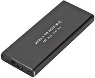 Puzdro na adaptér SSD M2 SATA USB3.0 NGFF B+M