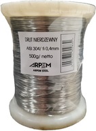 0,4mm nerezový včelársky drôt na rámiky, 500g